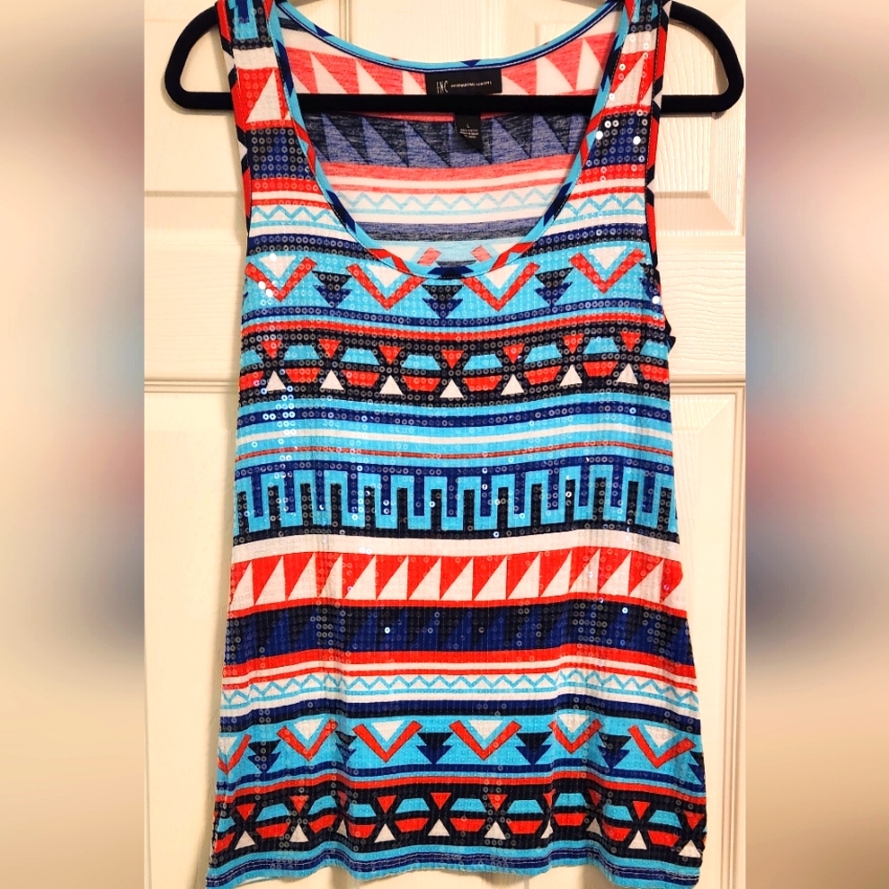 NWOT Sequined tank top